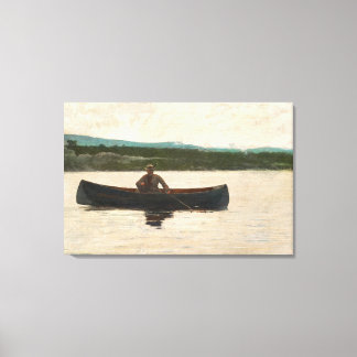 ウィンス遊ロー・ホーマーによる魚（1875年） キャンバスプリント