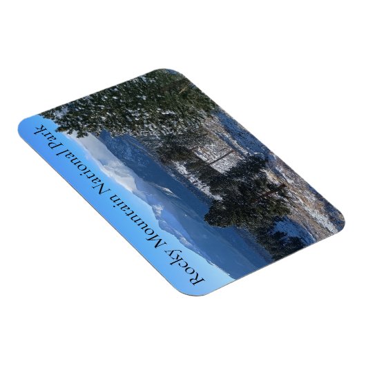 ウィンズスウィングスノーロッキーマウンテンナショナルパーク マグネット (右側)