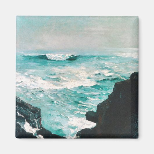 ウィンズローホーマーで鞭を打つ マグネット (正面)