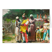 ウィンズローホーマーによるカーニバルのためのドレッシング (正面横)