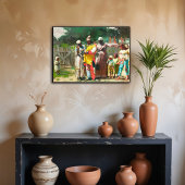 ウィンズローホーマーによるカーニバルのためのドレッシング ポスター