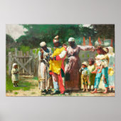 ウィンズローホーマーによるカーニバルのためのドレッシング ポスター (正面)