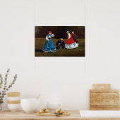 ウィンズローホーマークロケシーン ポスター (キッチン)