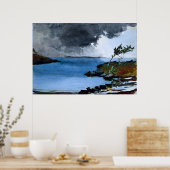 ウィンズローホーマー来の"嵐" -プリント ポスター (キッチン)