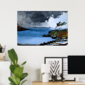 ウィンズローホーマー来の"嵐" -プリント ポスター (ホームオフィス)