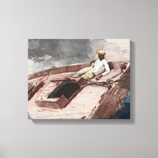 ウィンズローホーマー – ザガルフストリーム キャンバスプリント (正面)