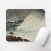ウィンズローホーマー – プロウトの首，波 マウスパッド (マウス)