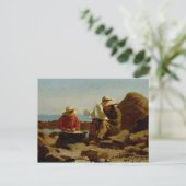 ウィンズローホーマー – ボートのビルダー ポストカード (スタンド正面)