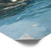 ウィンズローホーマー – ロッキーショア,バミューダ ポスター (角)