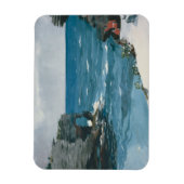 ウィンズローホーマー – ロッキーショア，バミューダ マグネット (縦)