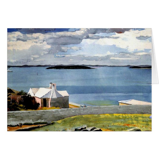 ウィンズローホーマー – 内陸水，バミューダ (正面横)