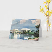 ウィンズローホーマー、塩釜、バミューダ カード (黄色い花)