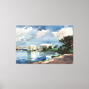 ウィンズローホーマー、塩釜、バミューダ キャンバスプリント