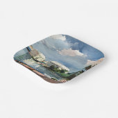 ウィンズローホーマー、塩釜、バミューダ ペーパープレート (傾斜あり)