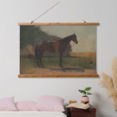 ウィンズローホーマー「農場の鞍馬」 吊り下げ型タペストリー (寝室)