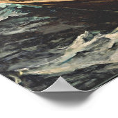 ウィンズローホーマー – 霧警告の ポスター (角)