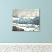 ウィンズローホーマー – Prout's Neck, Breakers キャンバスプリント (インサイチュ (ウッドフロア))