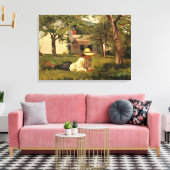 ウィンズローホーマー – The Nooning キャンバスプリント (インサイチュ (リビング))