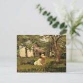 ウィンズローホーマー – The Nooning ポストカード (スタンド正面)