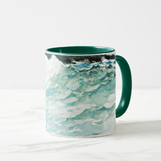 ウィンズロー素晴らしホマーの絵画プロッツ・ネック。 マグカップ (正面右)