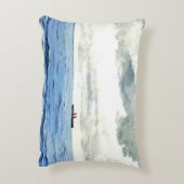 ウィンズロー絵画ホーマーのバミューダ アクセントクッション (裏面(縦))