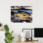 ウィンズロー絵画ホーマーのベース ポスター (ホームオフィス)