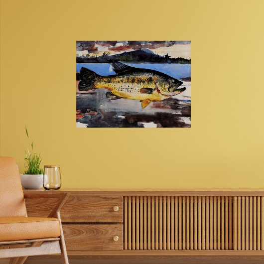 ウィンズロー絵画ホーマーのベース ポスター (リビング2)