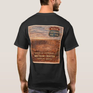 ウィンズロー アリゾナ メテオクレーター 100周年記念 Tシャツ