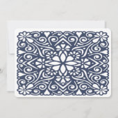 ウィンソウルスピリットブルー宗教招待状 招待状 (裏面)