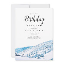 ウィンタイコロラドマウンテンズ誕生日ウィークエンド