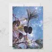 ウィンタイパインコーンクリスマスパーティー 招待状 (正面)