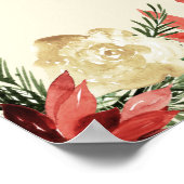 ウィンタウェルカム | ウェディング ブライダルシャワー ポスター (角)