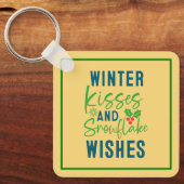 ウィンタキス アンド スノーフレーク ウィッシュ-51963 キーホルダー (正面)