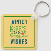 ウィンタキス アンド スノーフレーク ウィッシュ-51963 キーホルダー (裏面)