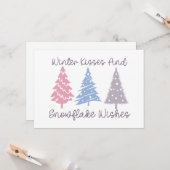 ウィンタキス＆スノーフレークウィッシュ カード (正面/裏面インサイチュ)