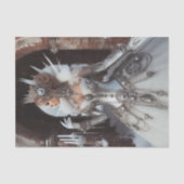 ウィンターアイスクイーンスティームパンク産業ビクトリアン産業 薄葉紙 (正面)