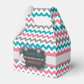 ウィンターアイススケート誕生日パーティーありがとう フェイバーボックス (正面サイド)