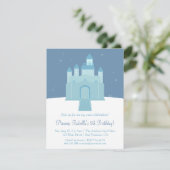 ウィンターアイスパレス凍っていプリンセスバースデーパーティー 招待状 (スタンド正面)