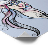 ウィンターアイス小妖精や小人 ポスター (角)