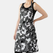 ウィンターアイス迷彩柄 エプロン (インサイチュ)