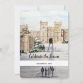 ウィンターアットウィンザーキャッスルフェスティバルシーズン招待状 招待状 (裏面)