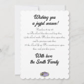 ウィンターアットウエストヒルズファーム2黒い馬 シーズンカード (裏面)