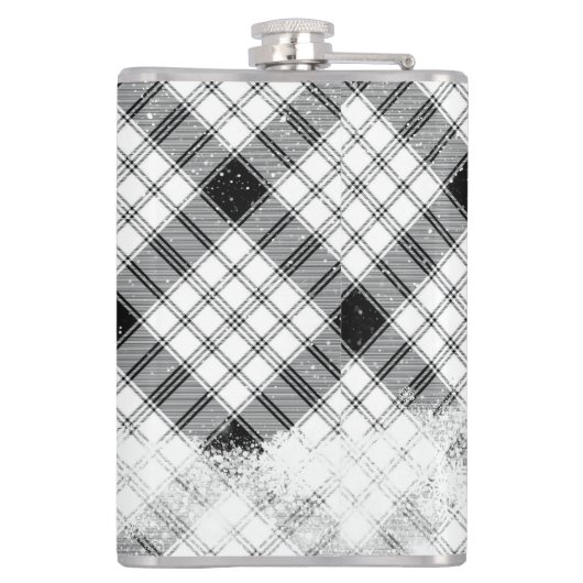 ウィンターアットウエストヒルズファーム2黒い馬 フラスク (裏面)