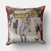 ウィンターアットウエストヒルズランチ クッション (裏面)