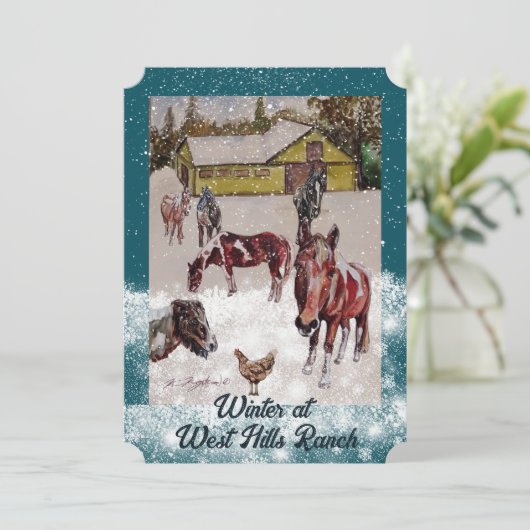 ウィンターアットウエストヒルズランチ シーズンカード (スタンド正面)