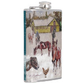 ウィンターアットウエストヒルズランチ フラスク (右)