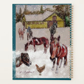 ウィンターアットウエストヒルズランチ プランナー手帳 (裏面)