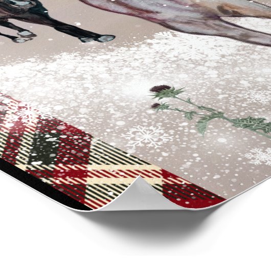 ウィンターアットウエストヒルズランチ ポスター (角)