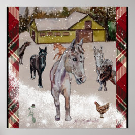 ウィンターアットウエストヒルズランチ ポスター