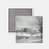 ウィンターアットザファーム マグネット (正面/裏面)